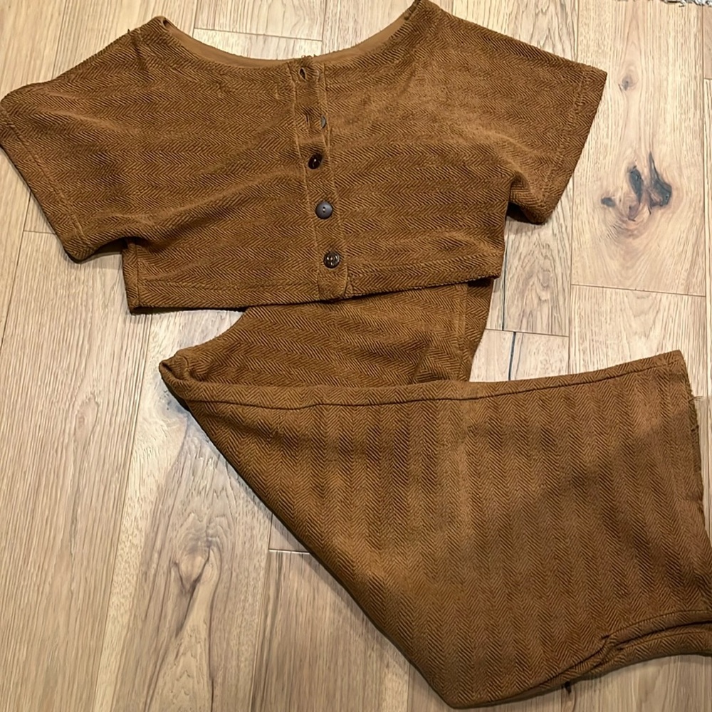 Free people beach sweater set